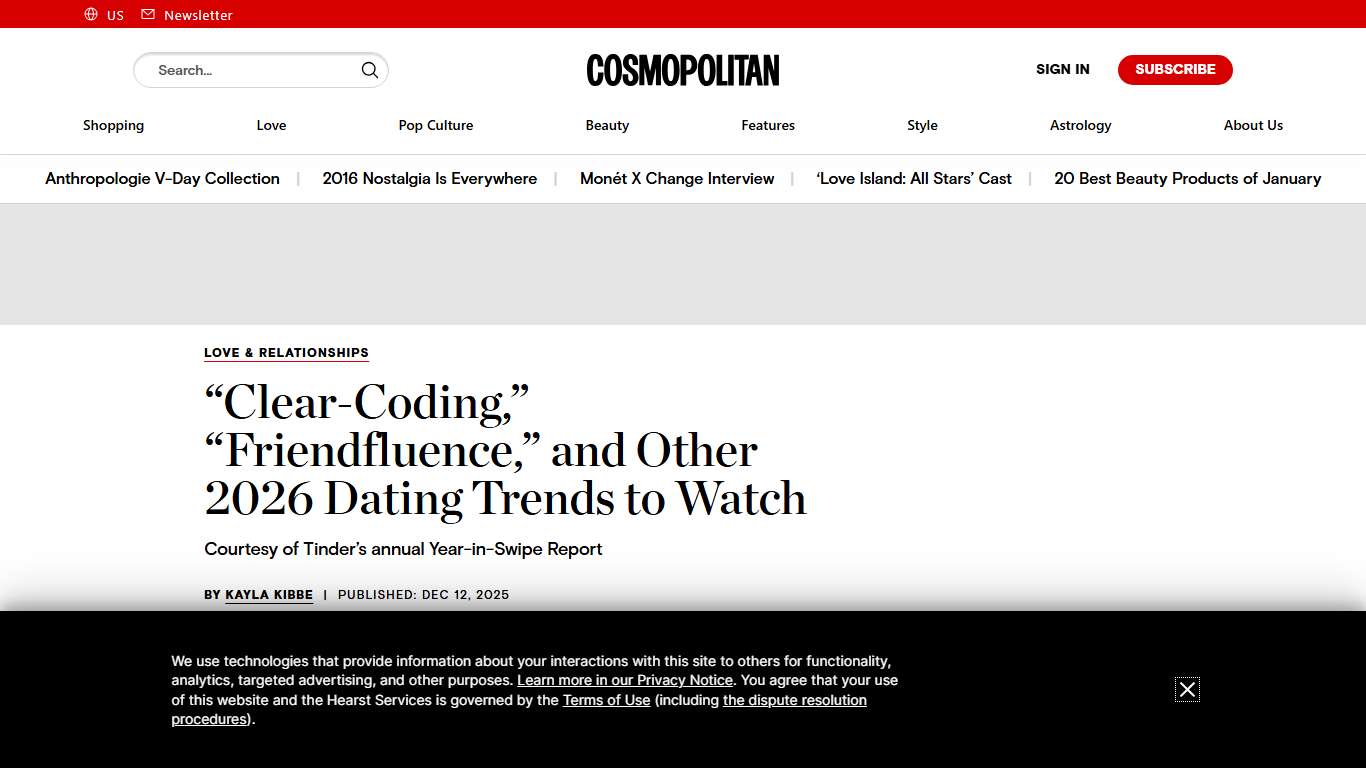 The Top 4 Dating Trends of 2026, According to Tinder